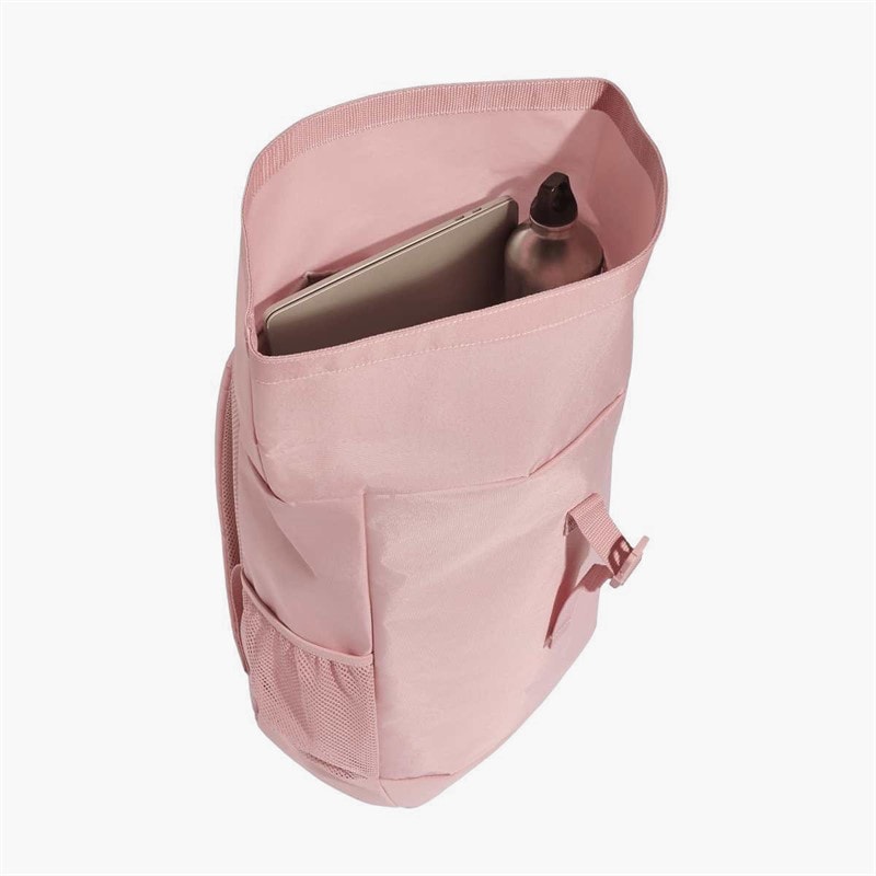 Womens Roll Top Backpack Wonder Mauve - Image 3