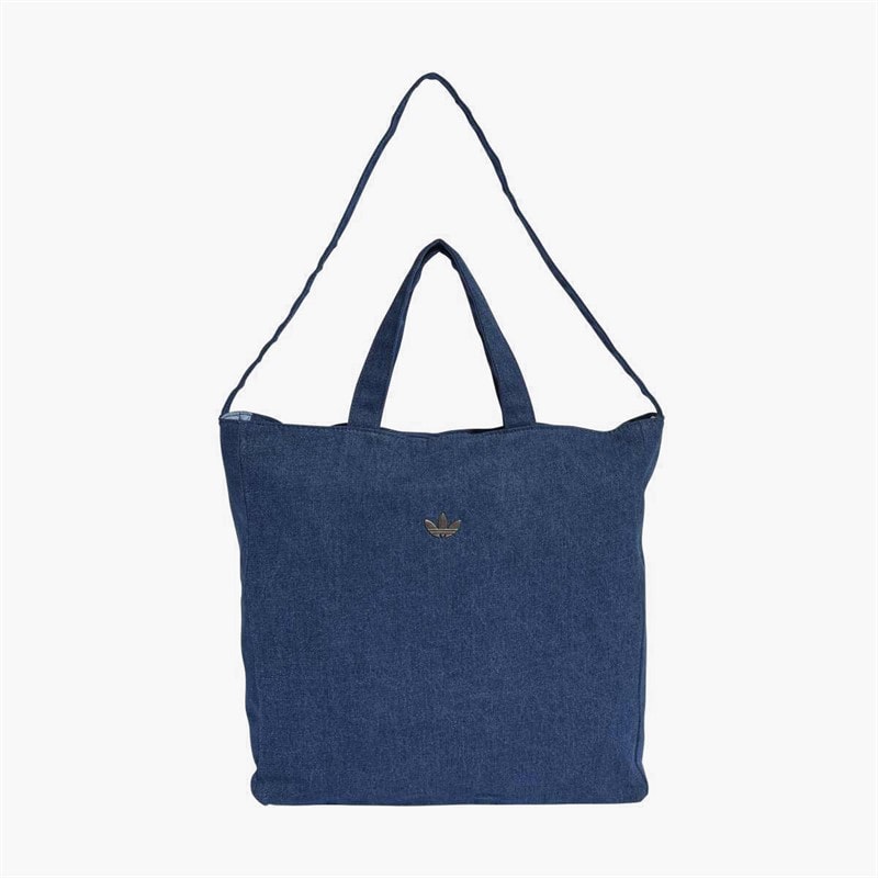 adidas Originals Womens Adicolor Denim Shopper Bag Light Denim