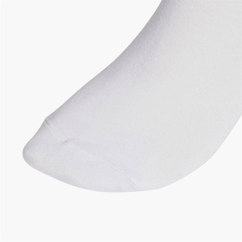 Football Embroidered Two Pack Crew Socks White/Black - Image 3