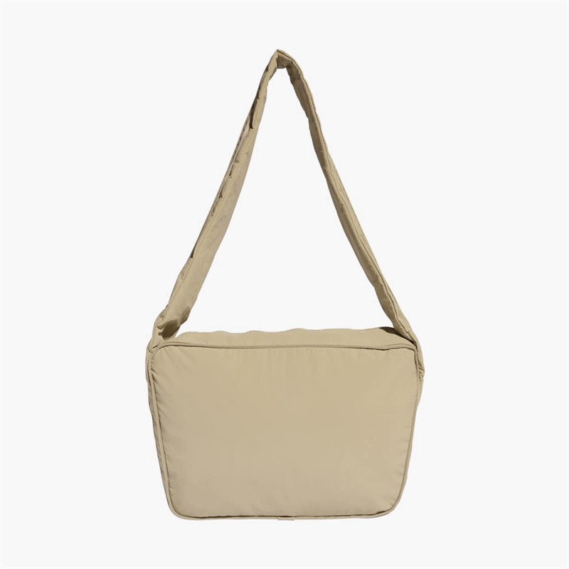 Womens Crossbody Bowling Bag Stone Khaki - Image 2