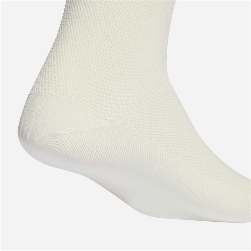 Womens Pearls Crew Socks Off White - Image 4