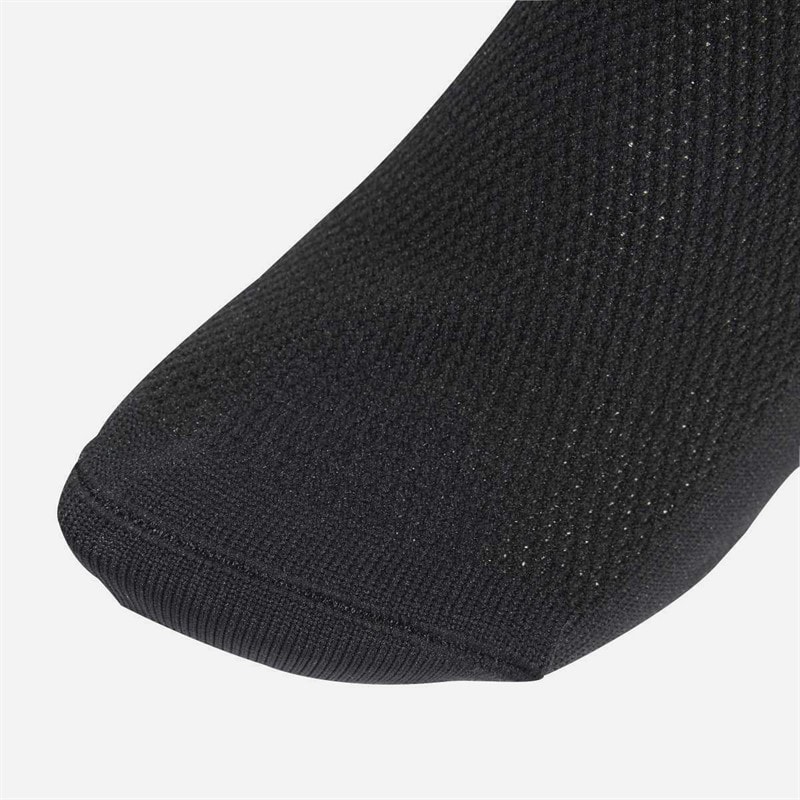Womens Pearls Crew Socks Black - Image 3
