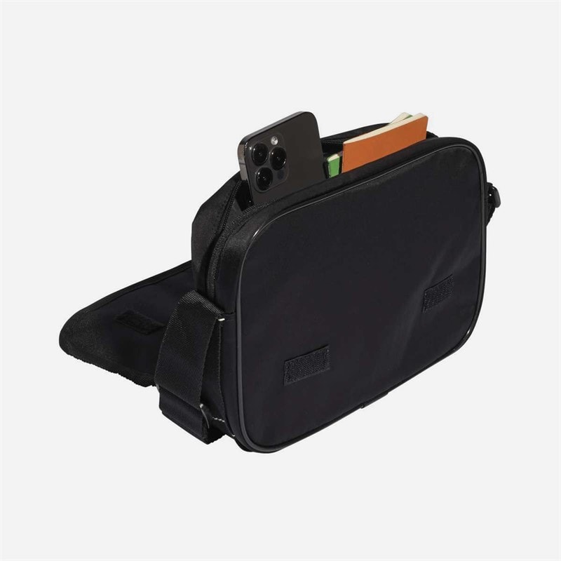 Womens Small Messenger Bag Black - Image 3