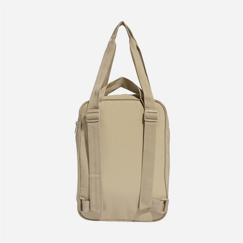 Womens Tote Backpack Stone Khaki - Image 2