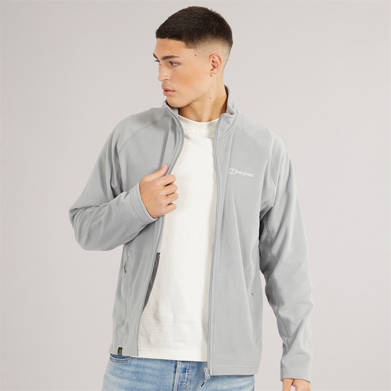 Berghaus Mens Anwick Full Zip Fleece Jacket Monument - Image 1