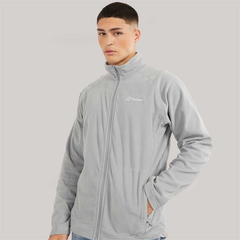 Berghaus Mens Anwick Full Zip Fleece Jacket Monument - Image 3