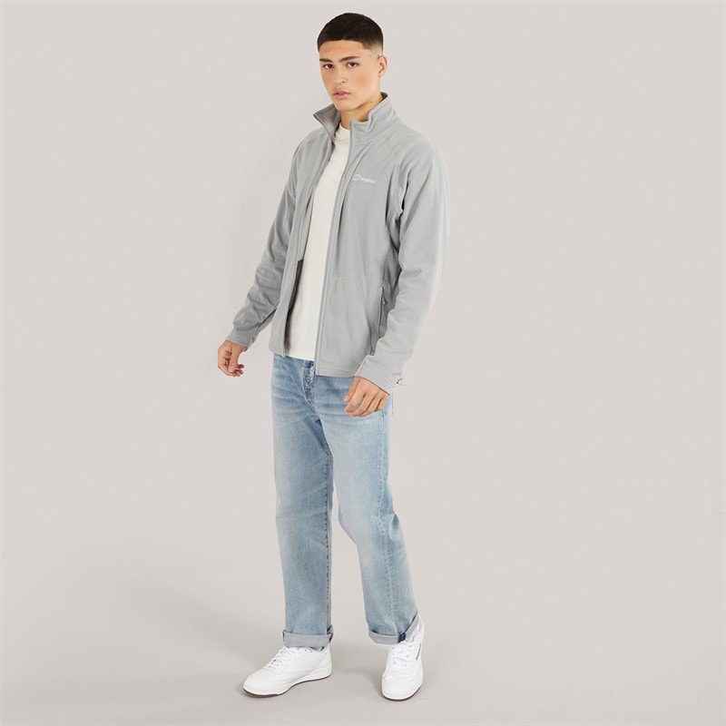 Berghaus Mens Anwick Full Zip Fleece Jacket Monument - Image 4