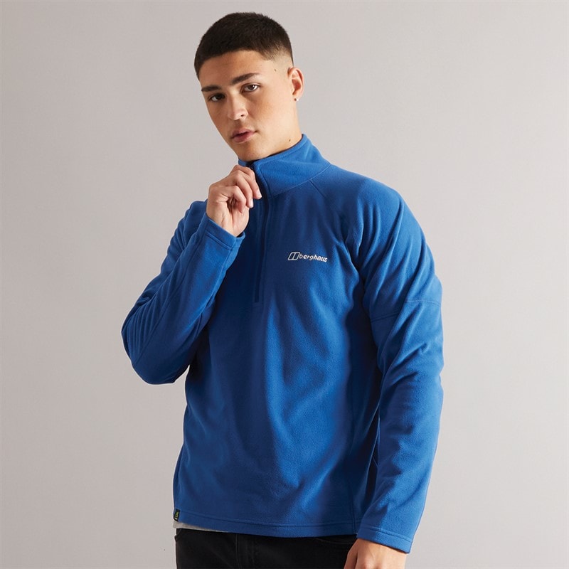 Mens Anwick Half Zip Fleece Jacket Limoges - Image 3