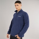 Mens Anwick Half Zip Fleece Jacket Dusk