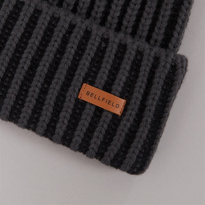 Mens Two Pack Beanies Grey/Burg - Image 3