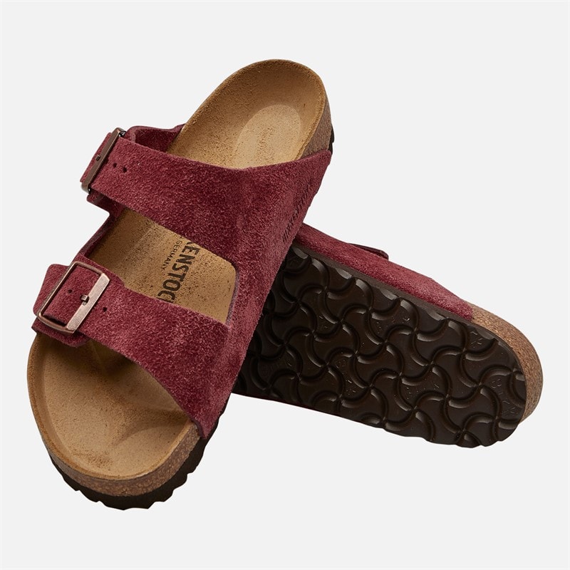 Mens Arizona Dual Strap Sandals Zinfandel - Image 4
