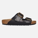Mens Arizona Dual Strap Sandals Urban Uniform Black