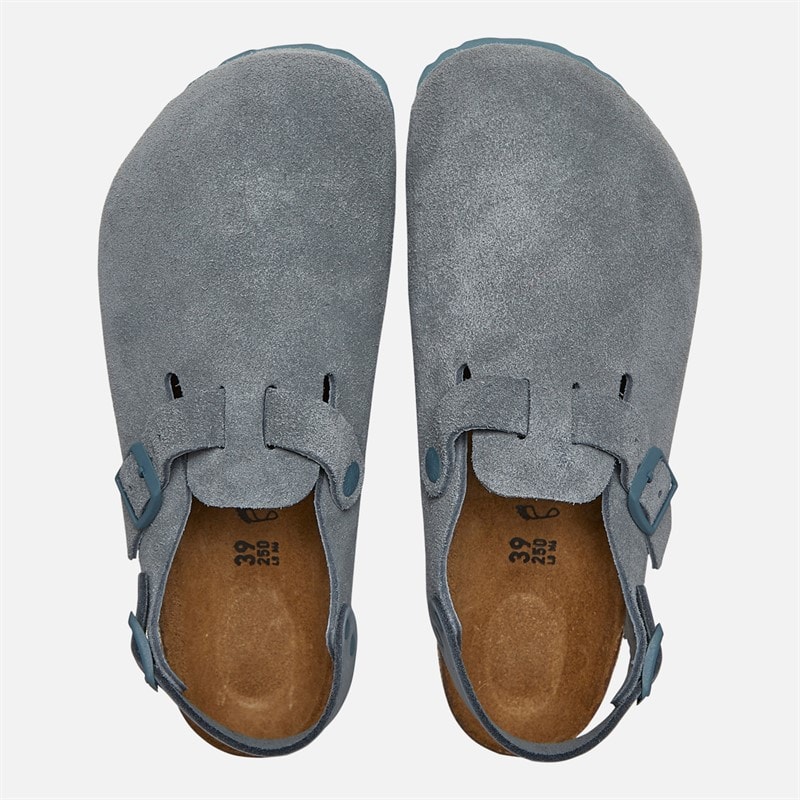 Tokio Ankle Strap Clogs Basalt Gray - Image 3