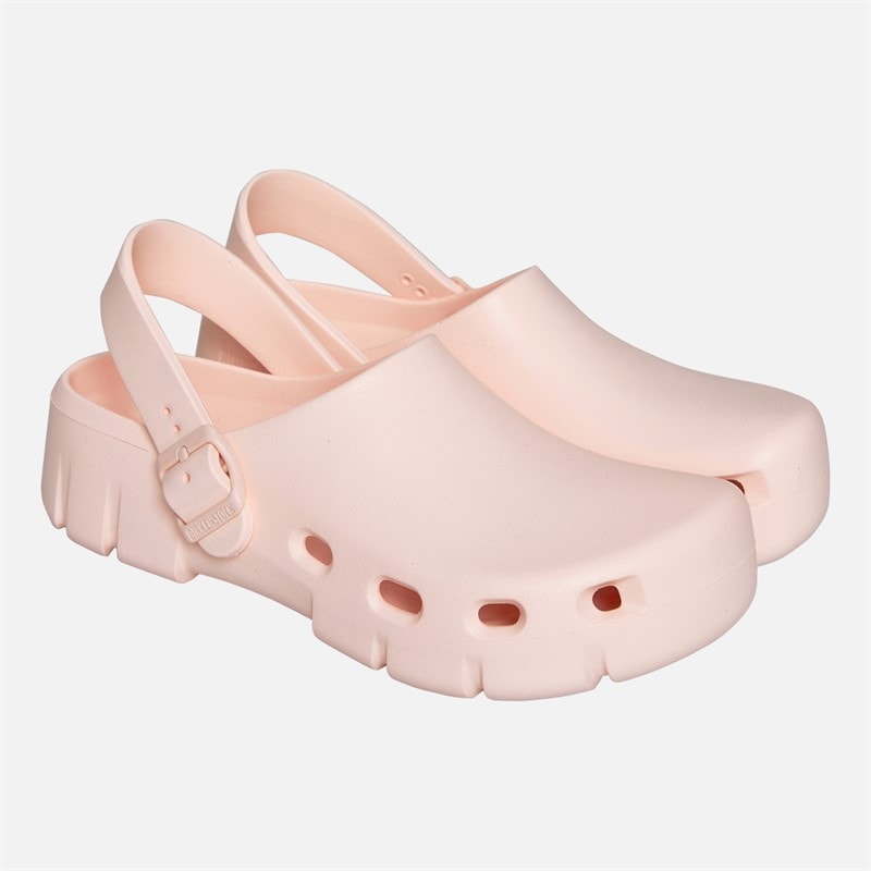 Womens Birki Flow EVA Clogs Light Rose - Image 2