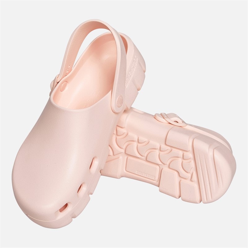 Womens Birki Flow EVA Clogs Light Rose - Image 4