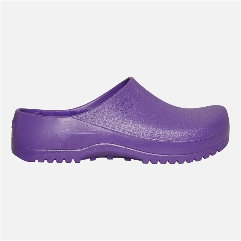 Womens Super Birki PU Clogs Digital Purple - Image 1