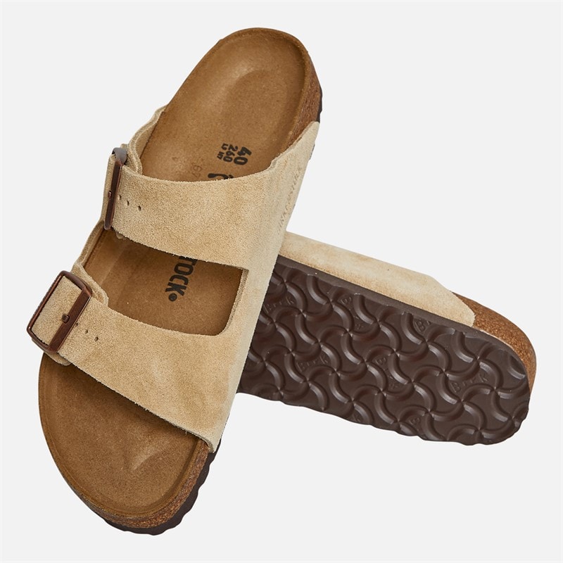 Arizona Dual Strap Sandals Latte Cream - Image 4