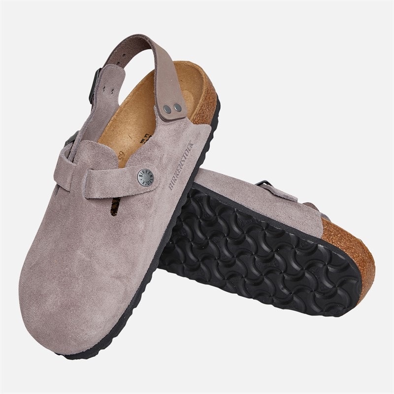 Tokio Ankle Strap Clogs Faded Purple - Image 4