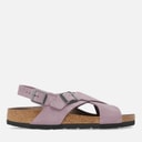 Womens Tulum Cross Strap Sandals Faded Purple