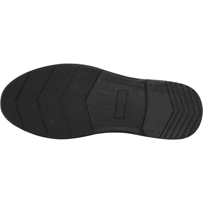 Mens Tram Toe Cap Boots Black - Image 2