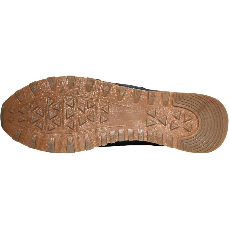 Mens Owen Retro Run Trainers Tan - Image 2