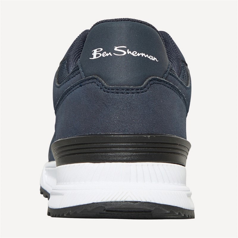 Mens Fowler Trainers Navy - Image 3