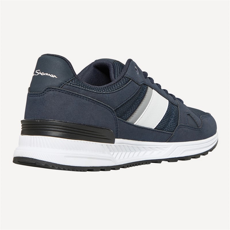Mens Fowler Trainers Navy - Image 5