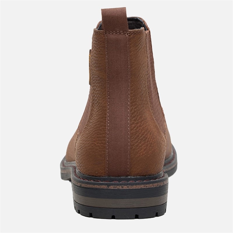 Mens Vincent Chelsea Boots Tan - Image 4