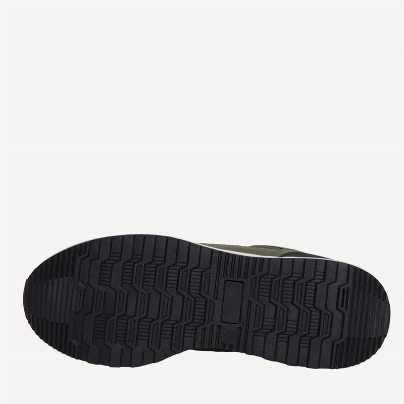 Mens Fowler Trainers Khaki/Black - Image 2