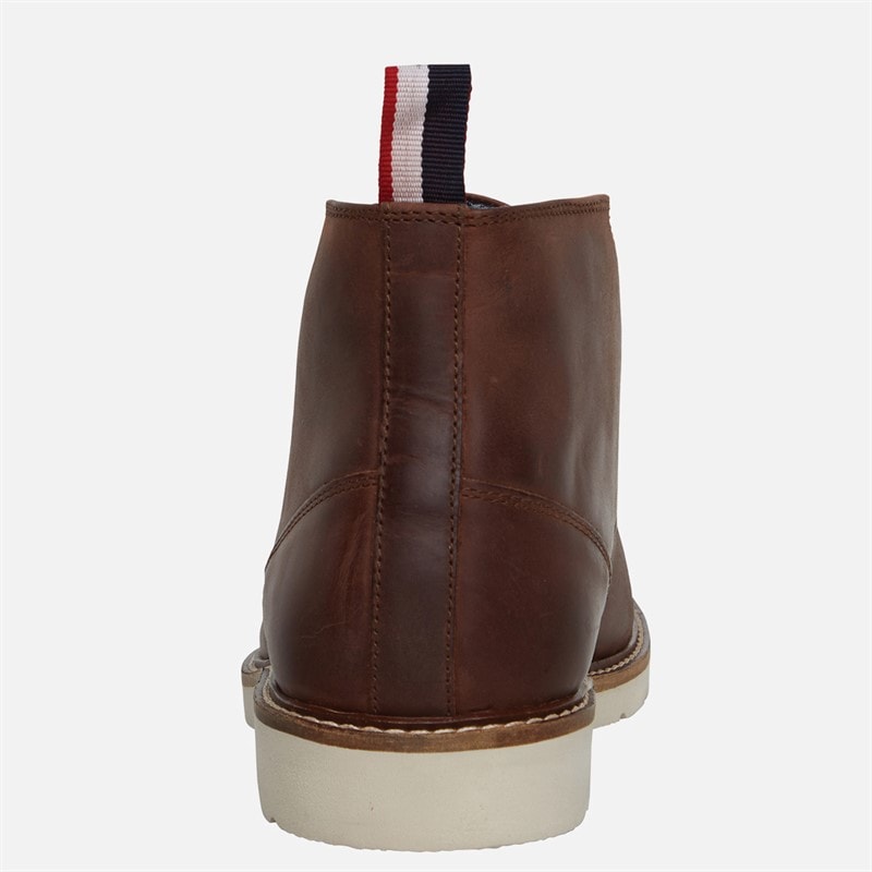 Mens Hampton Chukka Boots Brown - Image 4