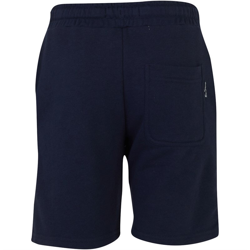 Boys Script Polo Shirt And Shorts Set Navy Blazer - Image 3