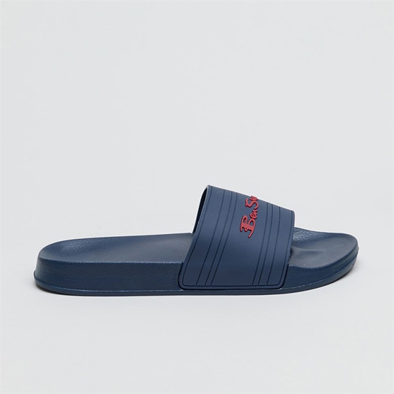 Mens Southend Sliders Navy/Red - Image 2