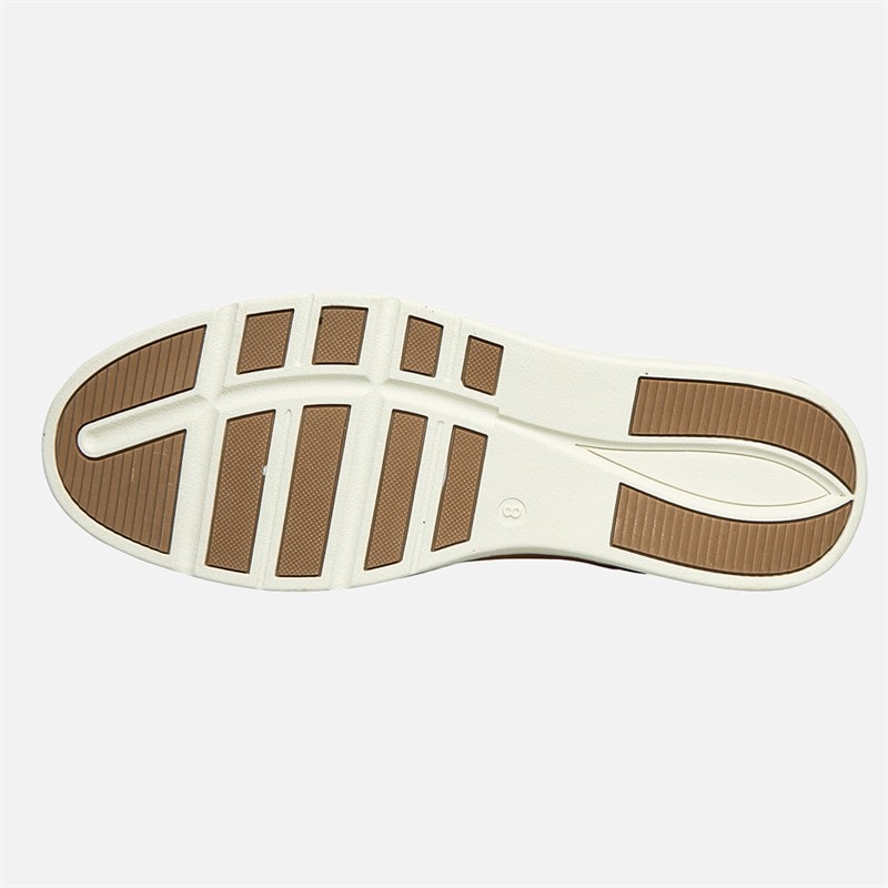 Mens Havana Shoes Tan/Navy - Image 5