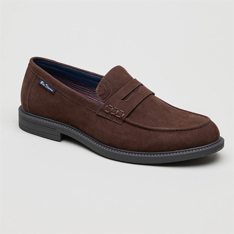 Mens Chancery Loafers Brown - Image 2