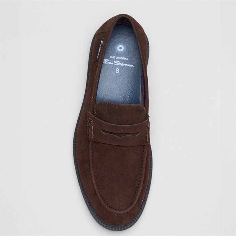 Mens Chancery Loafers Brown - Image 3
