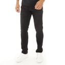 Mens Slim Fit Jeans Washed Black