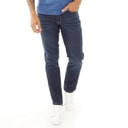 Mens Slim Fit Jeans Rinse Wash