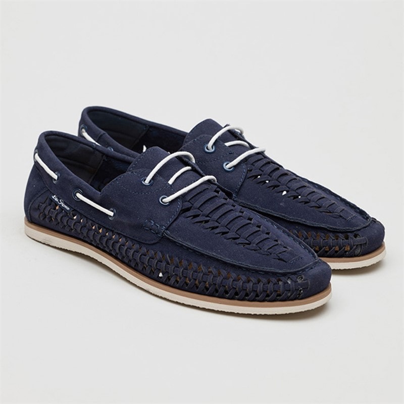 Mens Miami Deck Shoes Navy - Image 2