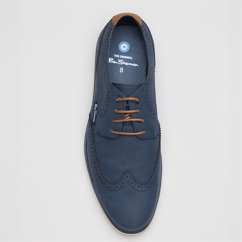 Mens Mexico Shoes Navy - Image 3