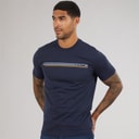 Mens Core Stripe T-Shirt Dark Navy