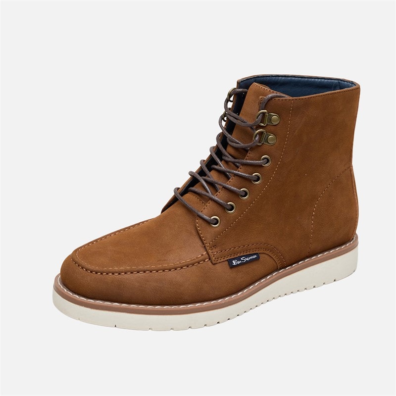 Mens Convoy Boots Tan - Image 2