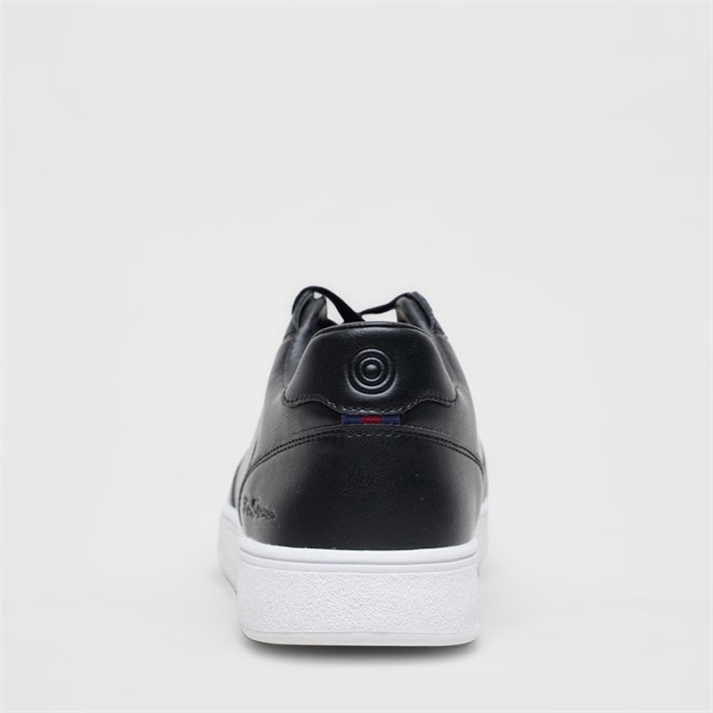 Mens Match Trainers Black/White - Image 4
