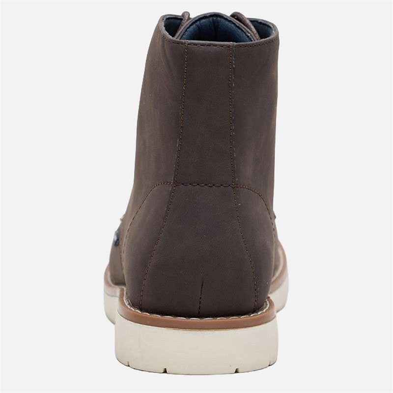 Mens Convoy Boots Chocolate Brown - Image 4