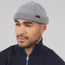 Mens Brokey Docker Beanie Grey