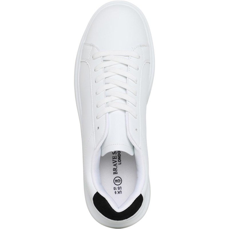Mens Royal Trainers White/Black - Image 4
