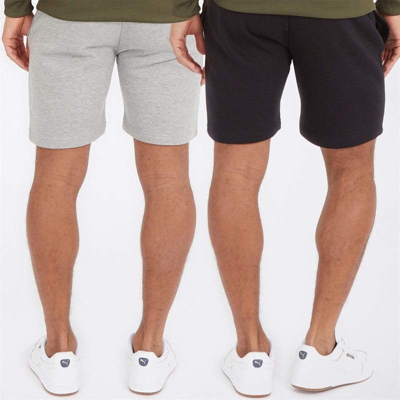 Mens Two Pack McCartney Shorts Black/Grey - Image 2