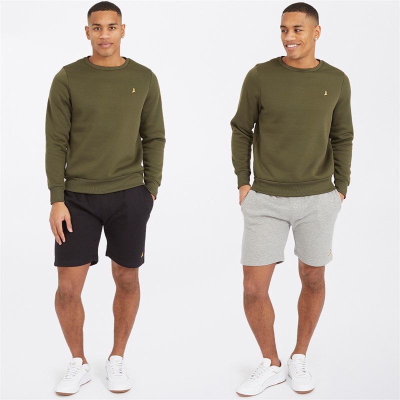 Mens Two Pack McCartney Shorts Black/Grey - Image 3