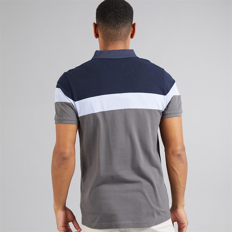 Mens Miguel Polo Shirt Dark Navy - Image 2