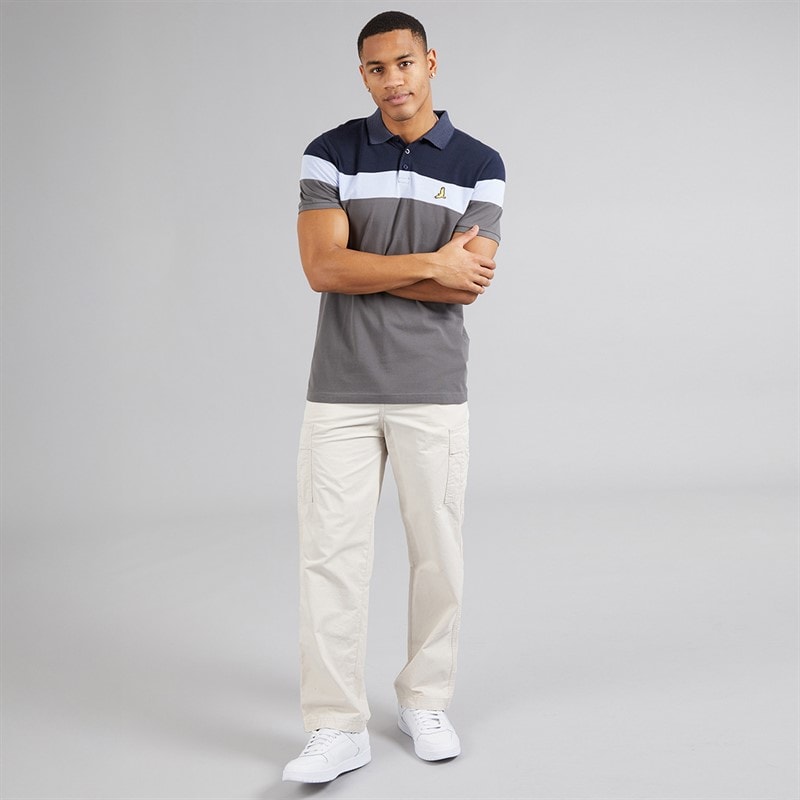 Mens Miguel Polo Shirt Dark Navy - Image 4