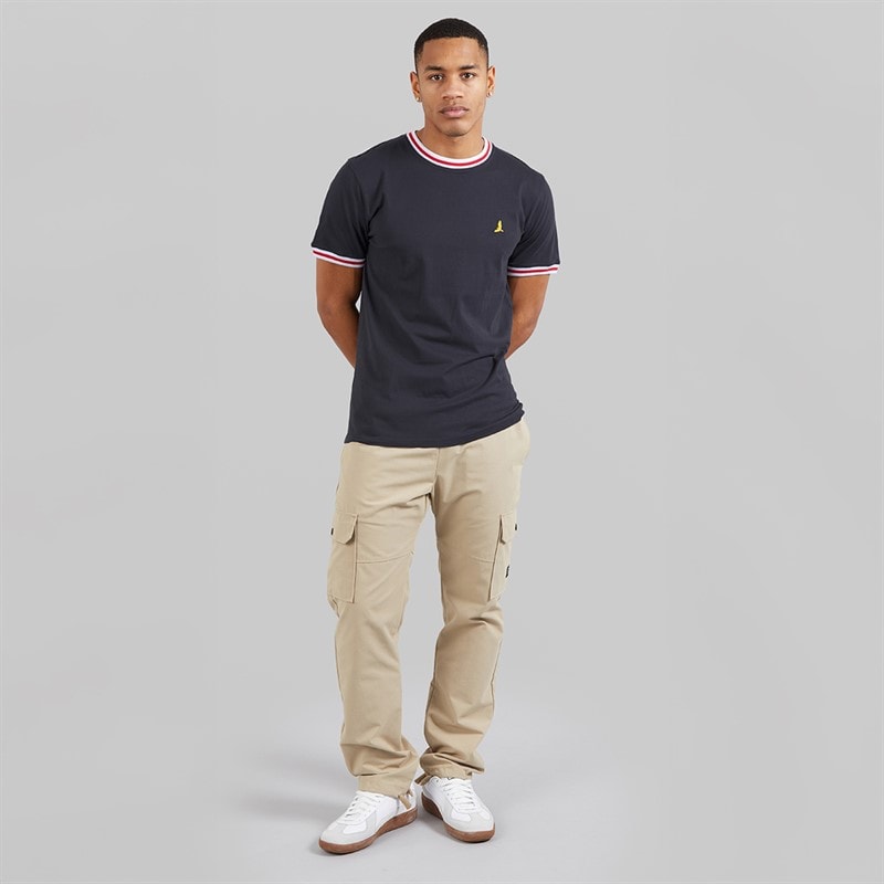 Mens Embryo T-Shirt Navy - Image 4